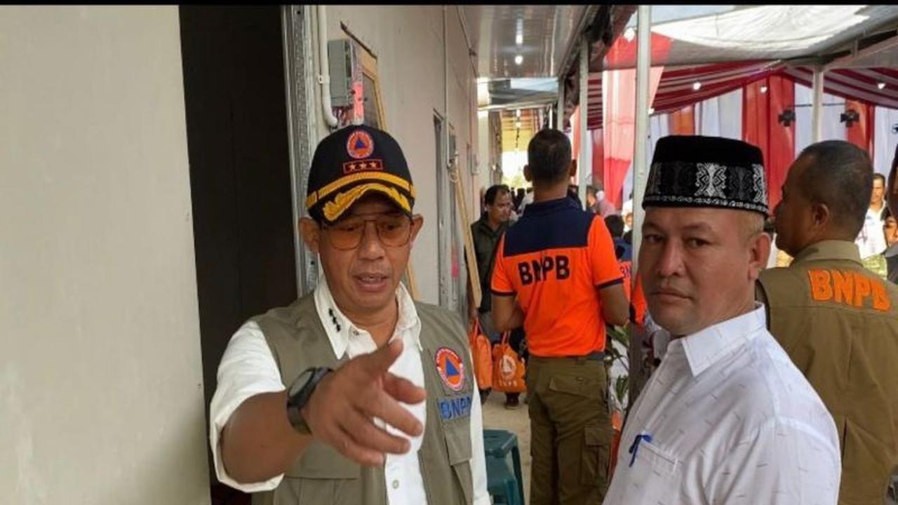 Prioritas Pemulihan Pascabencana, BNPB Tegaskan Penyelesaian Huntara di Aceh