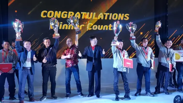 Dua teknisi Indonesia sabet juara Honda Asia-Oceania Motorcycle Technician Skill Contest 2018