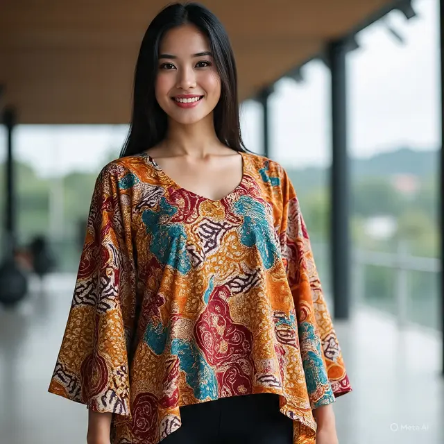 Batik Lengan Lonceng Wanita