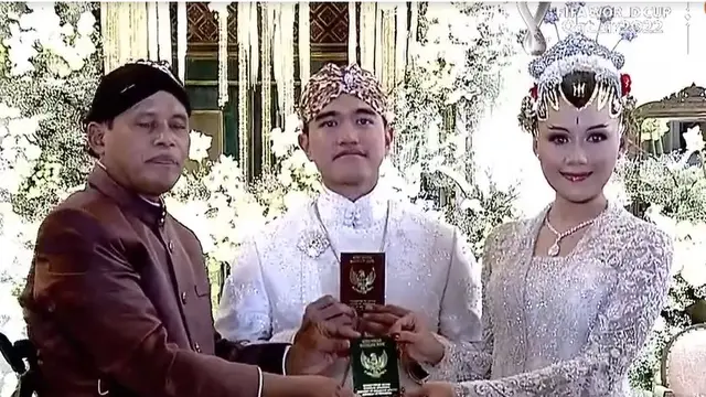 Kaesang pangarep dan Erinia Gudono (Vidio/SCTV)