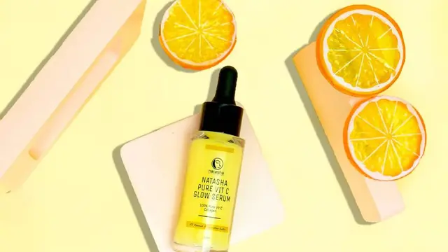Vitamin C Murni Efektif Mencerahkan Kulit Kusam dan Terlihat Double Glowing