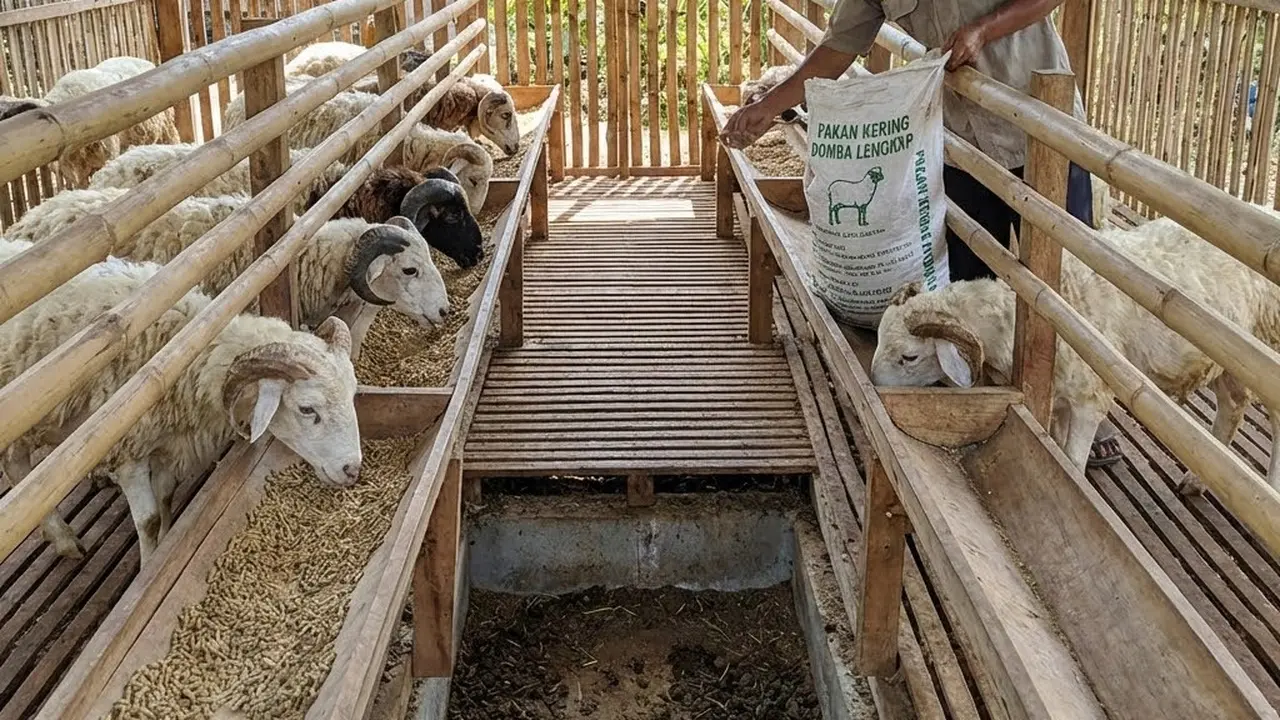 Memelihara domba garut