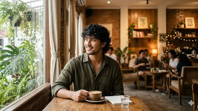 Model Rambut Pria Ikal Ala Korea