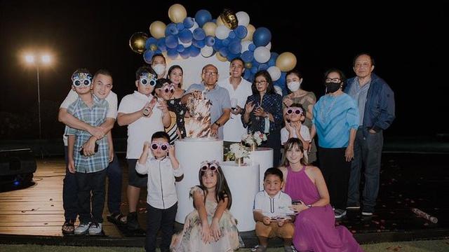 Nia Ramadhani rayakan ultah mertuanya, Aburizal Bakrie