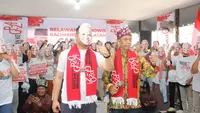 Jelang Pemilu Presiden 2024, ratusan relawan pendukung Prabowo Subianto di Kalimantan Selatan (Kalsel) mengalihkan dukungannya untuk Ganjar Pranowo dan bersatu dalam naungan relawan Ganjar Pranowo 2024 (GP-24).