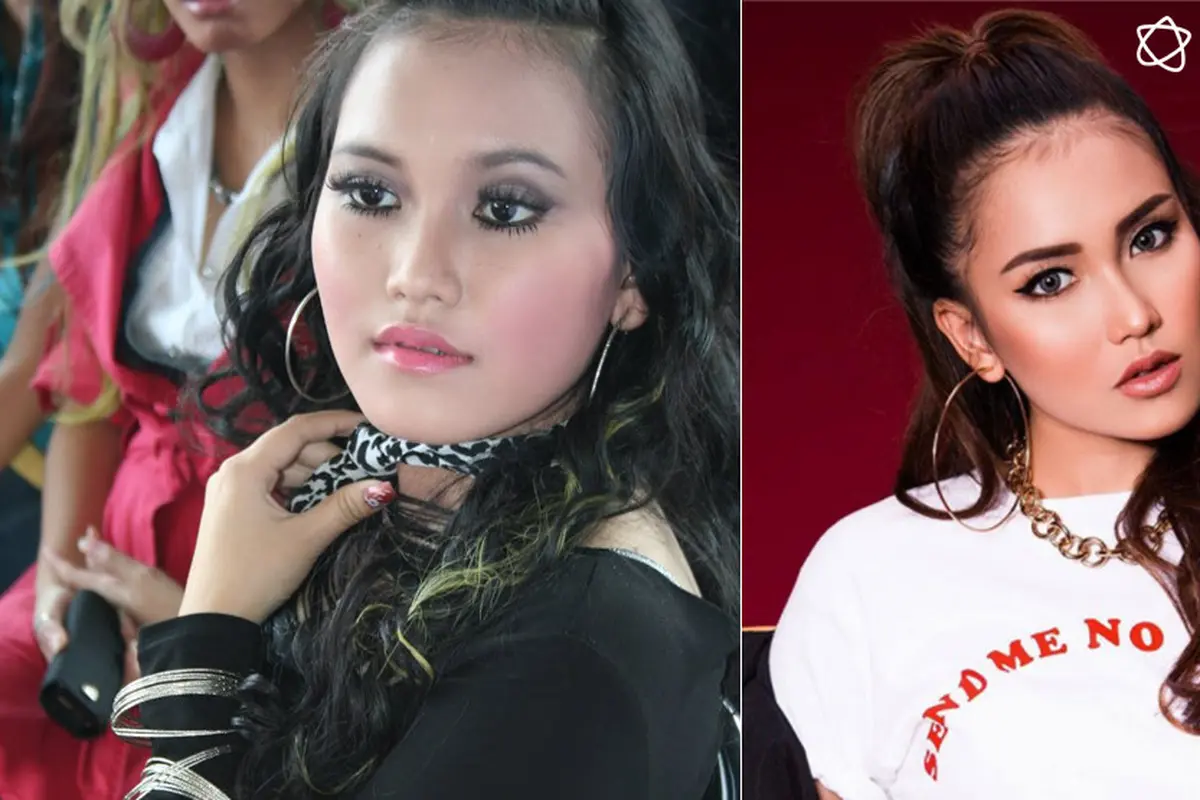 Kepo? Ini Perbedaan Makeup Ayu Ting Ting Zaman Old dan Zaman Now