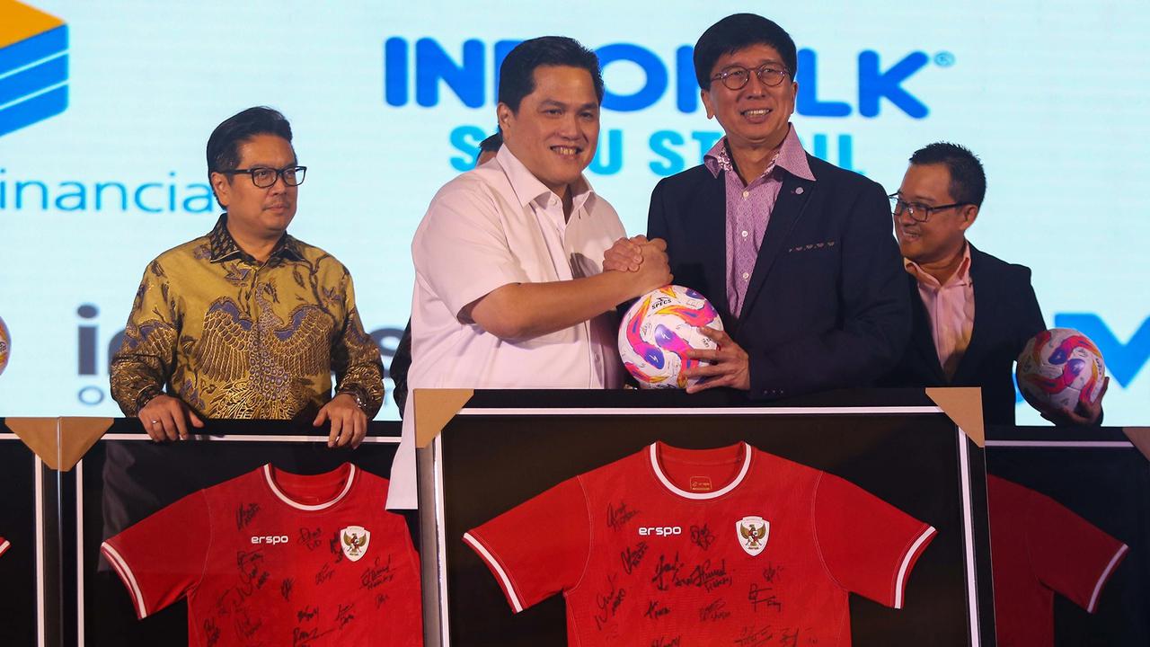 FOTO: Momen EMTEK Group Kembali Ditunjuk Jadi Official Broadcaster Timnas Indonesia Semua Level Usia pada 2025