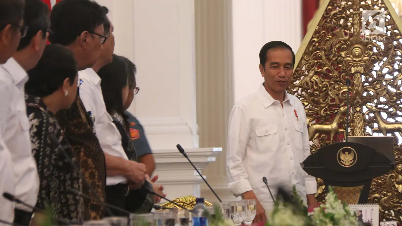 Pimpin Sidang Kabinet, Jokowi Bahas Momentum Kepercayaan Internasional Terhadap Indonesia