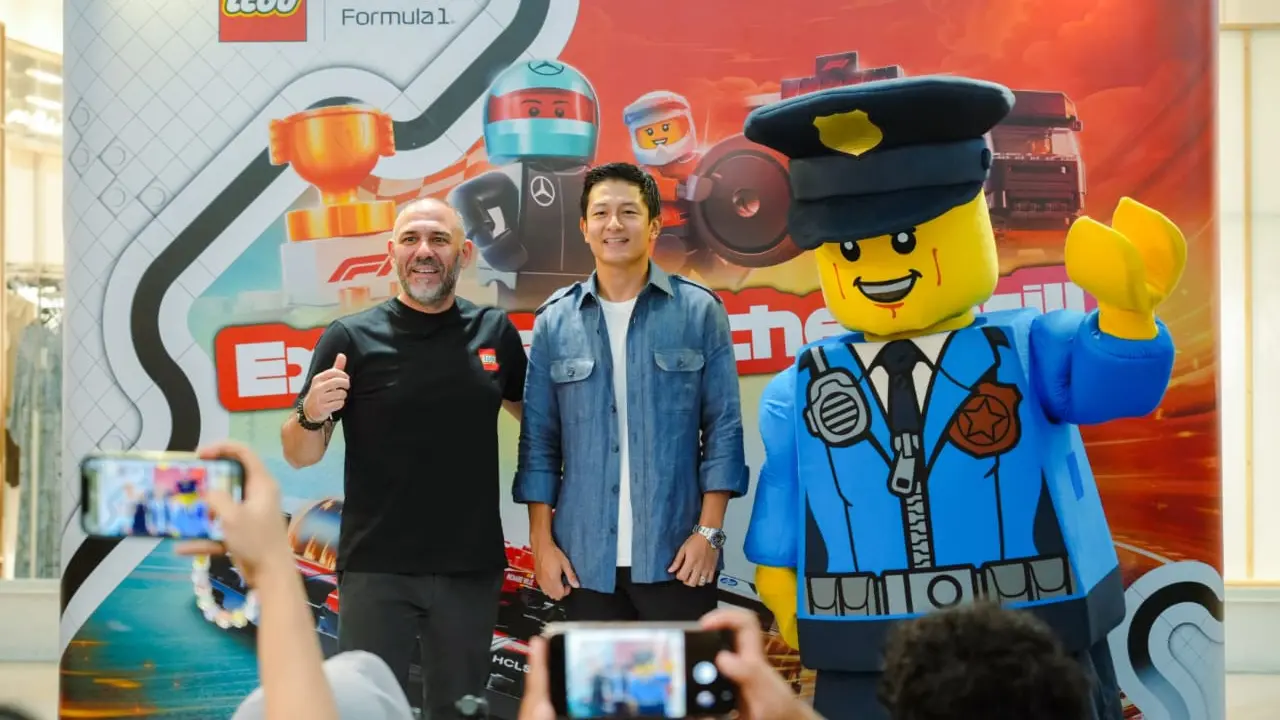 Ilustrasi kolaborasi seru LEGO dan Formula 1/The LEGO Group