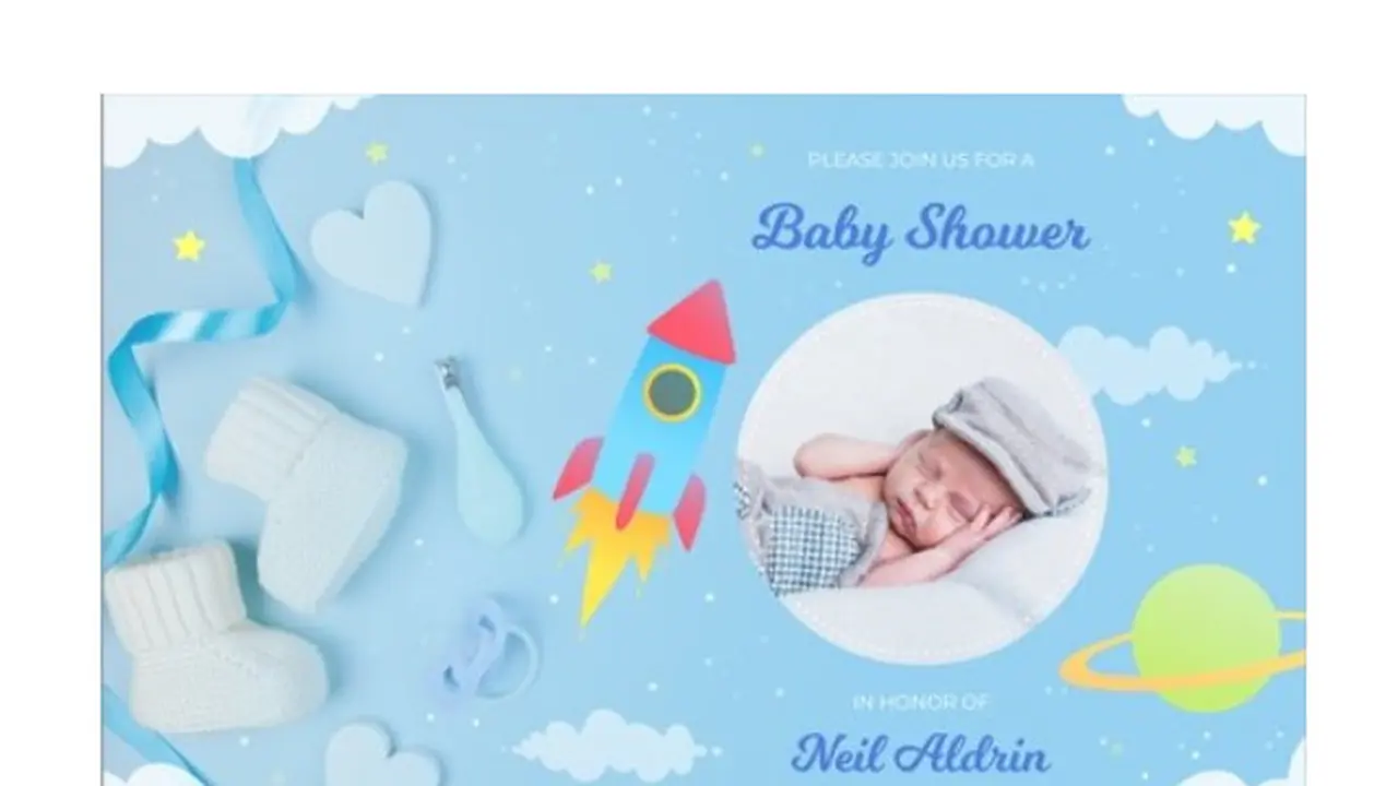 Desain kartu nama bayi