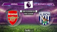 Premier League_Arsenal vs West Bromwich Albion (Bola.com/Adreanus Titus)
