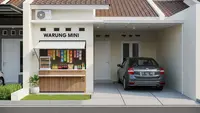 7 Inspirasi Warung Mini di Rumah Type 45 yang Tetap Rapi dan Tidak Mengganggu Parkiran