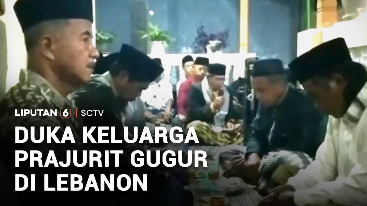 Duka Keluarga Prajurit Gugur di Lebanon