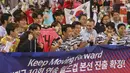 Skor 2-0 tak berubah hingga akhir laga dan memastikan Korea Selatan lolos ke Piala Dunia 2022 dengan predikat runner up di Grup A. Korsel tercatat berhasil mengoleksi 20 poin dalam delapan laga. (AFP/Karim Sahib)
