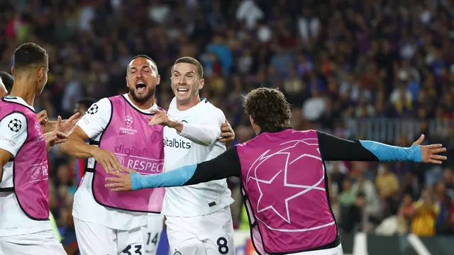 Drama 6 Gol, Barcelona Vs Inter Milan Berakhir Imbang