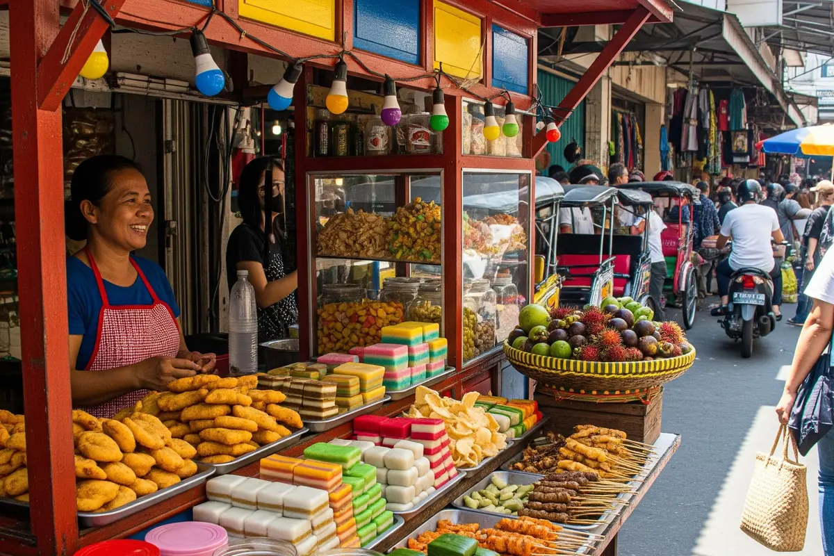 Warung Jajanan untuk Rumah di Lokasi Dekat Pasar Tradisional