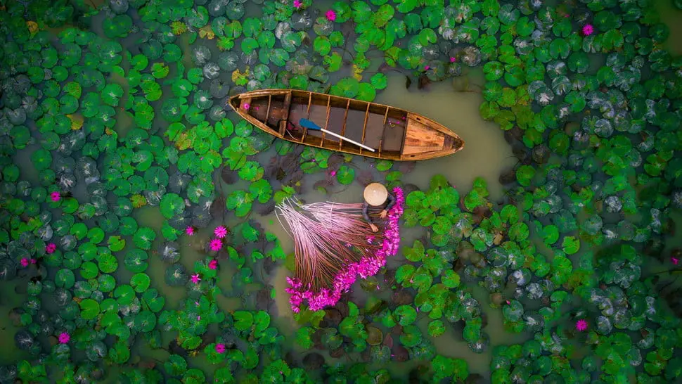  Mekong Delta, Vietnam. (Doc: Helios1412/Dronestagram)