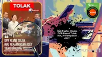 Cek Fakta: Hoaks DPR Resmi Tolak Pengesahan RUU Perampasan Aset