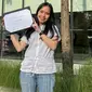 Shania Siahaan, mahasiswa di Universitas Maritim Raja Ali Haji dan peserta Apple Developer Academy yang menang&nbsp;Swift Student Challenge 2024. (Doc: Istimewa)&nbsp;