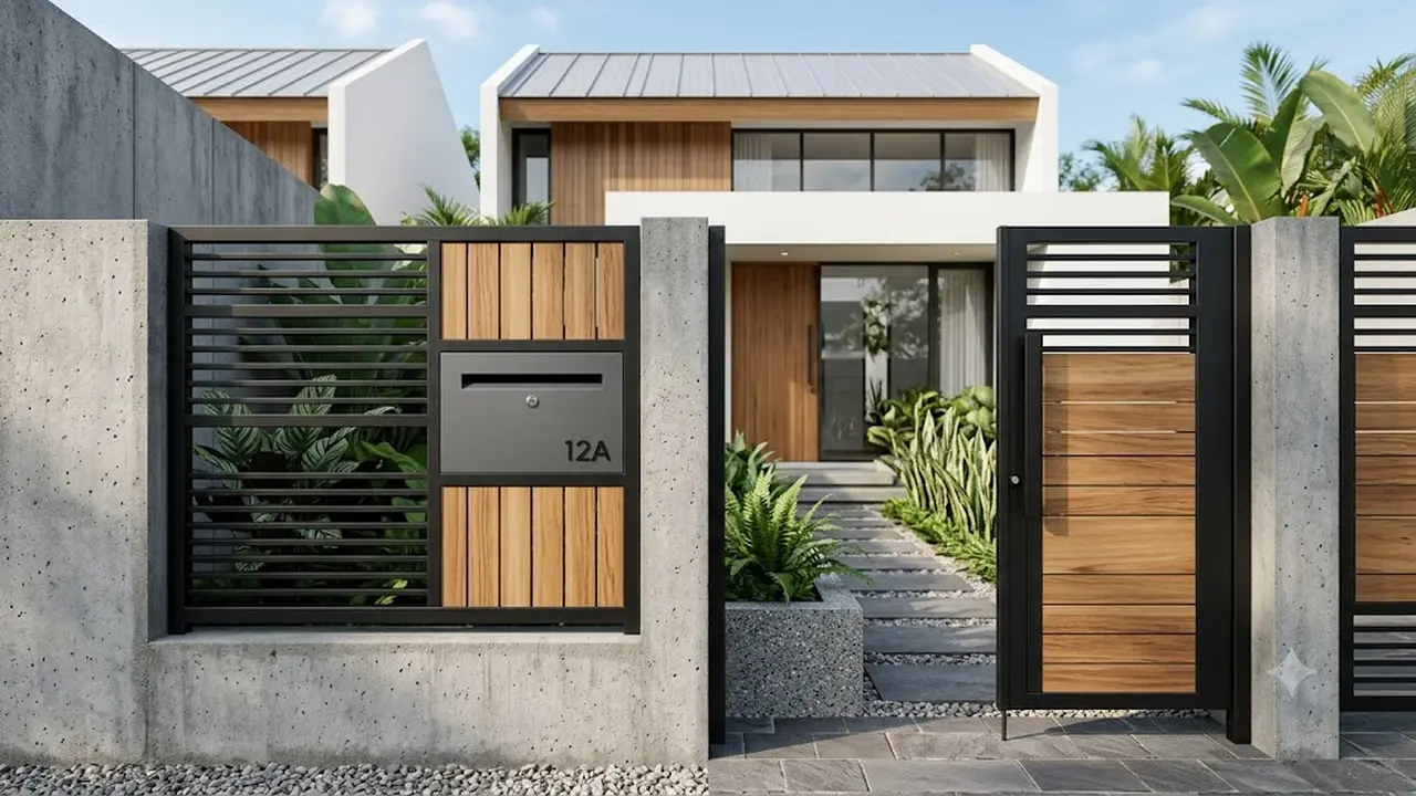 Desain Pagar