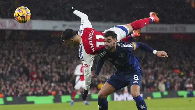 Foto: Arsenal Beri Kekalahan Pertama untuk Pelatih Anyar MU Ruben Amorim di Liga Inggris