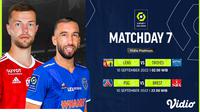 Link Live Streaming Liga Prancis 2022/23 Matchday 7 di Vidio, Dini Pagi Hari : Ada PSG Vs Brest