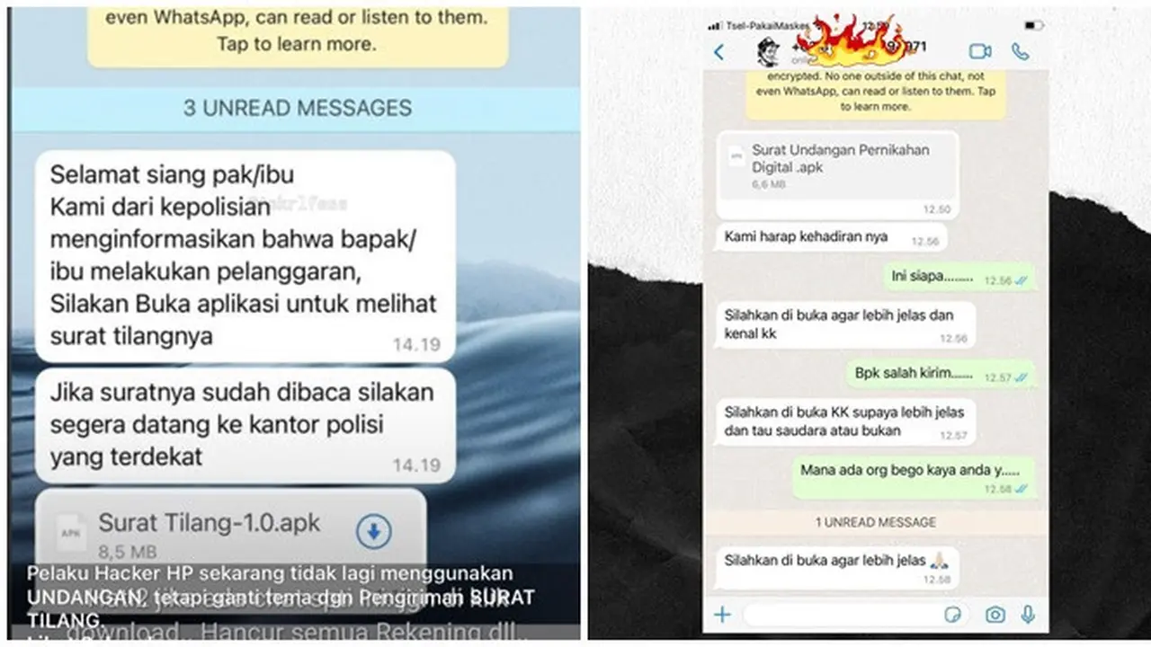 6 Modus Penipuan Viral Lewat Chat, Terbaru Berkedok Kirim Surat Tilang