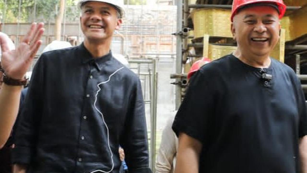 Kunjungi Nuarta Gallery, Ganjar Dibuat Takjub dengan Desain Istana Negara IKN Karya I Nyoman Nuarta