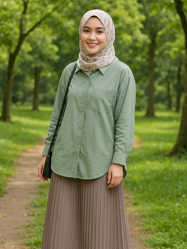 7 Model Gaya Ibu Muda Muslimah Berhijab yang Simpel, Stylish Tapi Tetap Syar’i