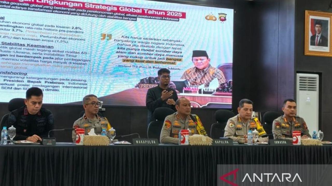 Kasus Pencurian Mendominasi Laporan Kejahatan di Polda Kalbar Sepanjang 2025
