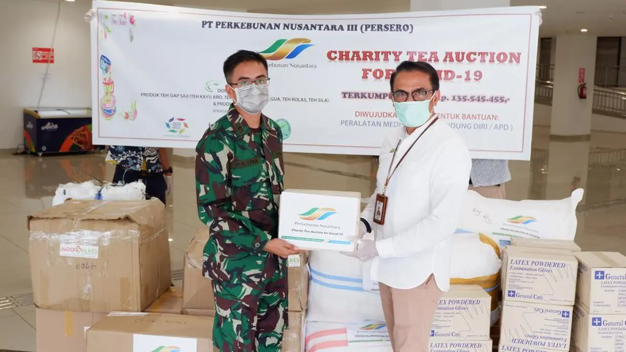 PTPN III Galang Dana Bantuan untuk APD Tenaga Medis