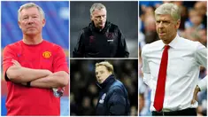 Sir Alex Ferguson merupakan pelatih legendaris yang menukangi Manchester United sejak 1986 hingga tahun 2013. Di sepanjang kariernya Fergie telah bertanding dengan banyak pelatih. Berikut lima juru taktik yang paling sering dikalahkan pria asal Skotlandia ini.