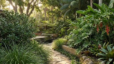 Konsep "Invisible Garden", Taman yang Baru Terlihat Saat Mendekat dan Hadirkan Kejutan di Rumah