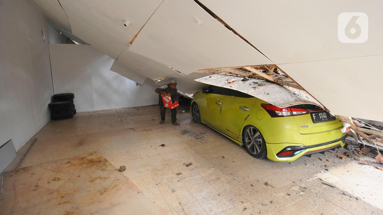 kerusakan parah gempa Cianjur