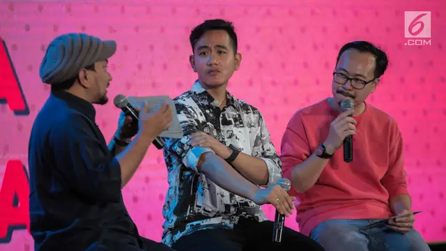 Gibran Berbagi Jurus Antibaper di Playfest 2019