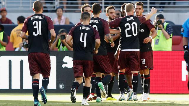 Gol Silva Bawa AC Milan Menang Tipis Atas Barcelona