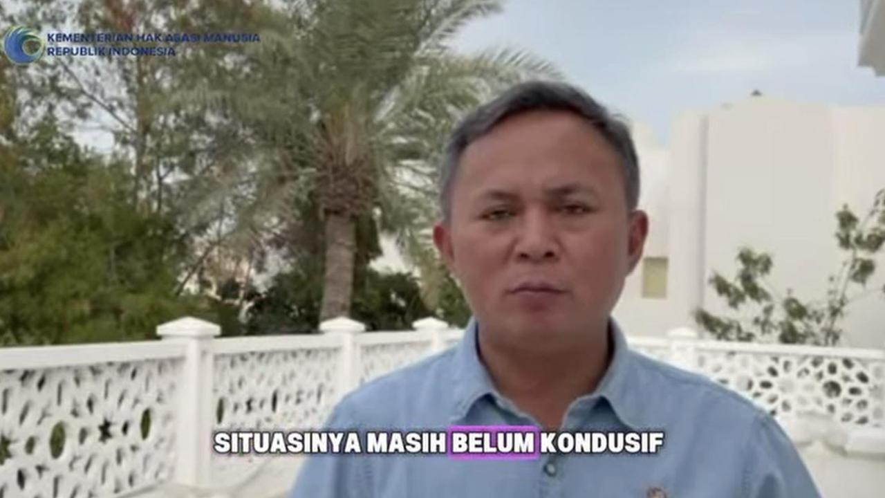 Konflik Timur Tengah Picu Penutupan Ruang Udara, WamenHAM Terdampar 3 Hari di Doha