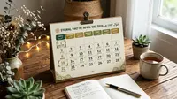 Hari Ini Tanggal Berapa Syawal? Cek Kalender Hijriah 1447 H Lengkap