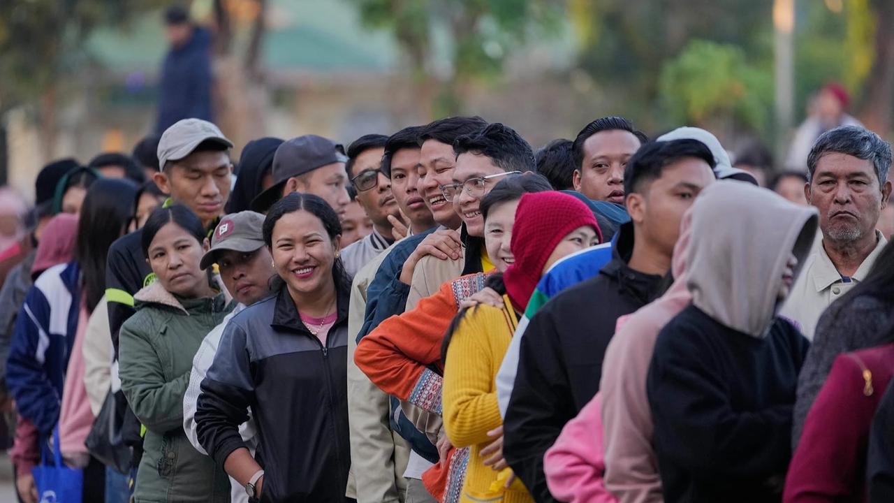 FOTO: Myanmar Gelar Pemilu Nasional Pertama Sejak Kudeta Militer