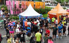 Sorak Sorai Fest Fun Run Resmi Dimulai, Bank Raya Hadirkan Rute Ikonik Berkeliling Indonesia di Taman Mini Indonesia Indah