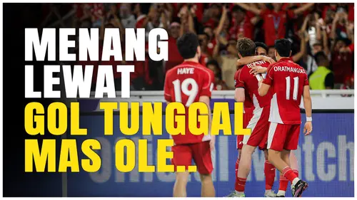 VIDEO: Mantap! Gol Tunggal Ole Romeny Bawa Timnas Indonesia Kalahkan Timnas Bahrain