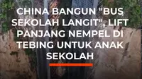 Akses menuju ke sekolah di Yunnan kini menjadi cepat. Hal ini berkat kehadiran 'bus sekolah langit' yang memangkas waktu tempuh perjalanan sekolah warga ngarai dari 3 jam menjadi 30 menit. Menggunakan dua lift raksasa di dinding tebing terjal setinggi ratusan meter, fasilitas ini disediakan grati...