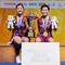 Pasangan ganda putri Indonesia, Amalia Cahaya Pratiwi/Siti Fadia Silva Ramadhanti berhasil keluar sebagai juara Thailand Masters 2026 yang berlangsung di Stadion Nimibutr, Bangkok, Thailand, Minggu (1/2/2026) siang WIB. (Dok. PBSI)
