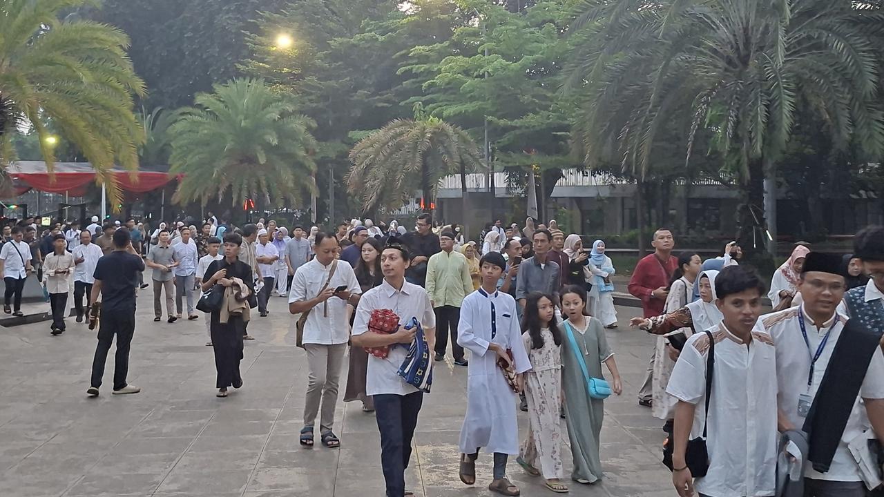 Takbir Menggema, Ribuan Jemaah Padati Masjid Istiqlal Jelang Salat Iduladha 1447 Hijriah