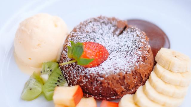 Ilustrasi lava cake