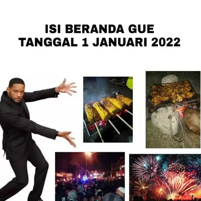 Enggak Ada Peningkatan, Ini 7 Meme Aktivitas Tahun Baru 2023