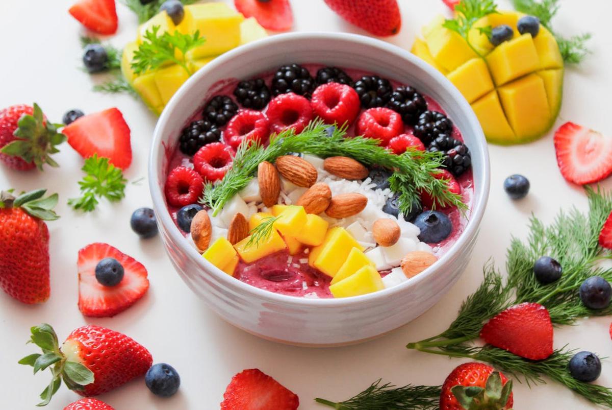 Ilustrasi Smoothie Bowl