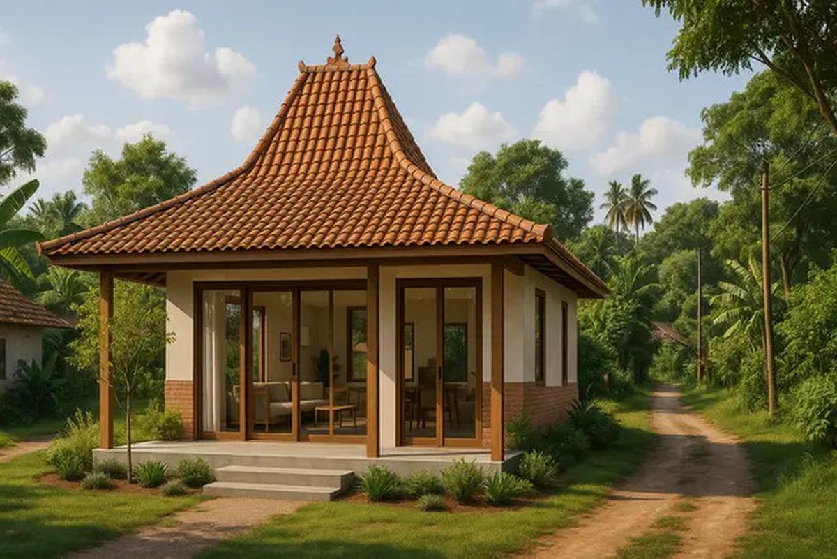 7 Ide Model Rumah Joglo Sederhana Tapi Indah di Kampung, Adem dan Nyaman Ditinggali usai Pensiun
