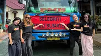 Yenni Ermella dan Tim Sumut Bermartabat Bantu Korban Bencana di Aceh, Ozy Syahputra Ikut Serta
