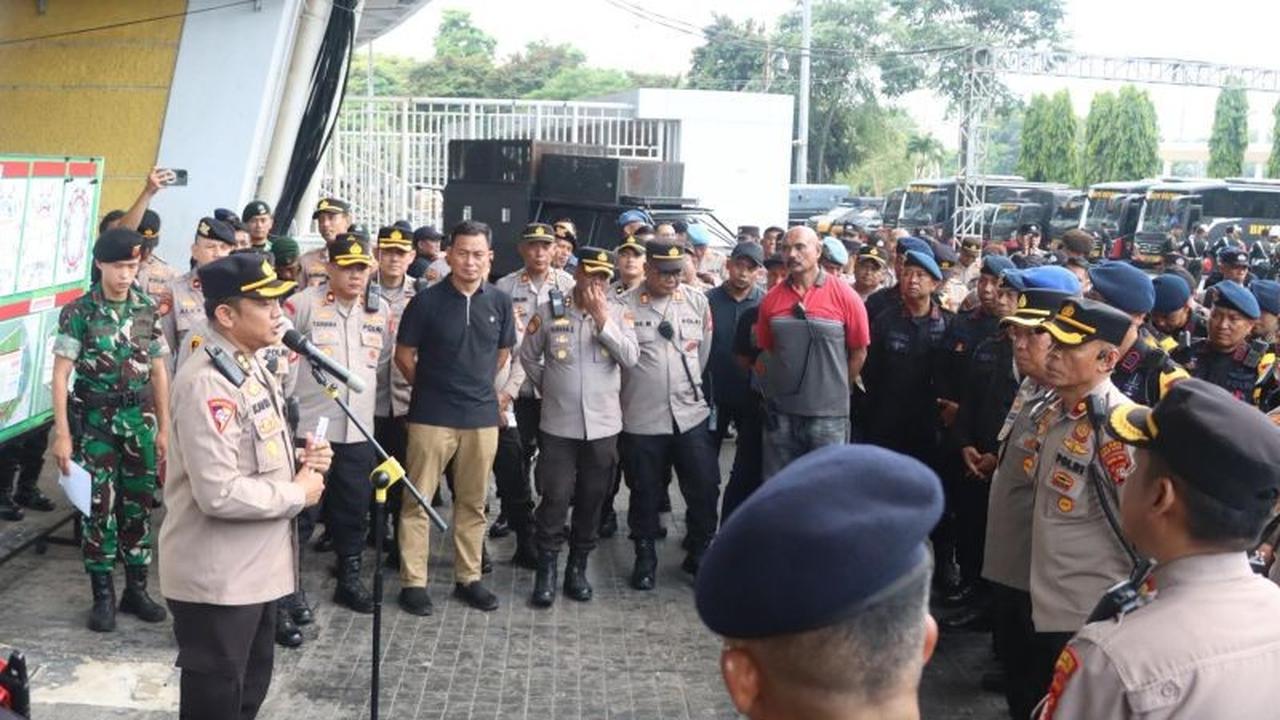 2.730 Personel Gabungan Dikerahkan untuk Pengamanan Laga Persija Persebaya di GBK